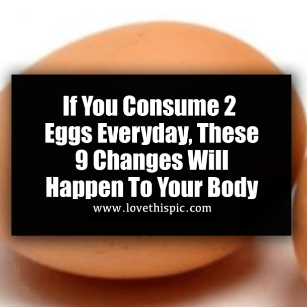 Eat 2 Eggs a Day and These 9 Things Will Happen to Your Body