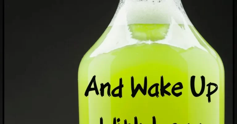 You Deserve To Wake Up With Less Weight Every Day! Drink This Before Sleep!